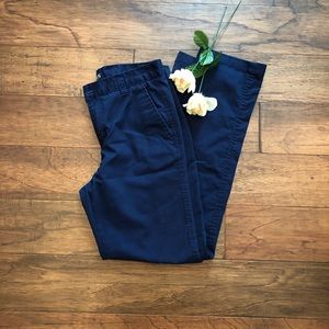 Boys Navy Chinos by Chaps. Size 16.